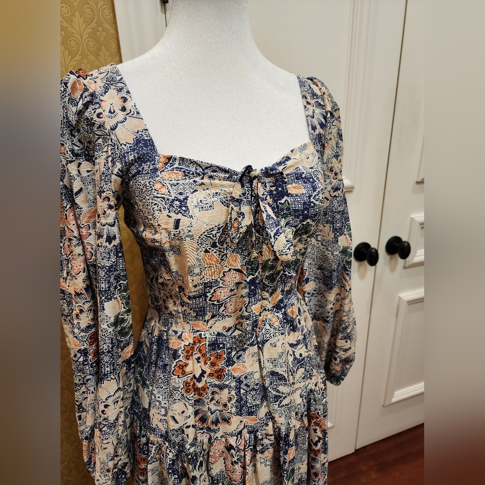 MOON RIVER MIDI DRESS